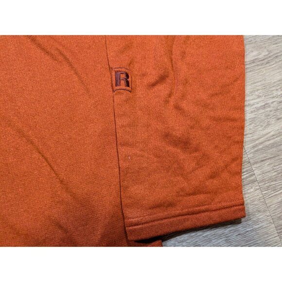 Vintage Patagonia Men's R.5 1/4 Zip Up Sweater - Rust Orange - Picture 6 of 11